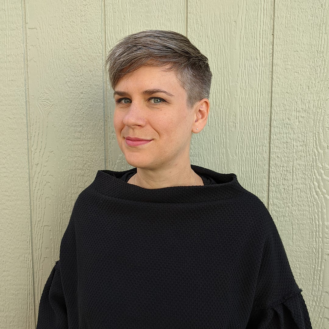 Portrait of Kate Hollenbach.